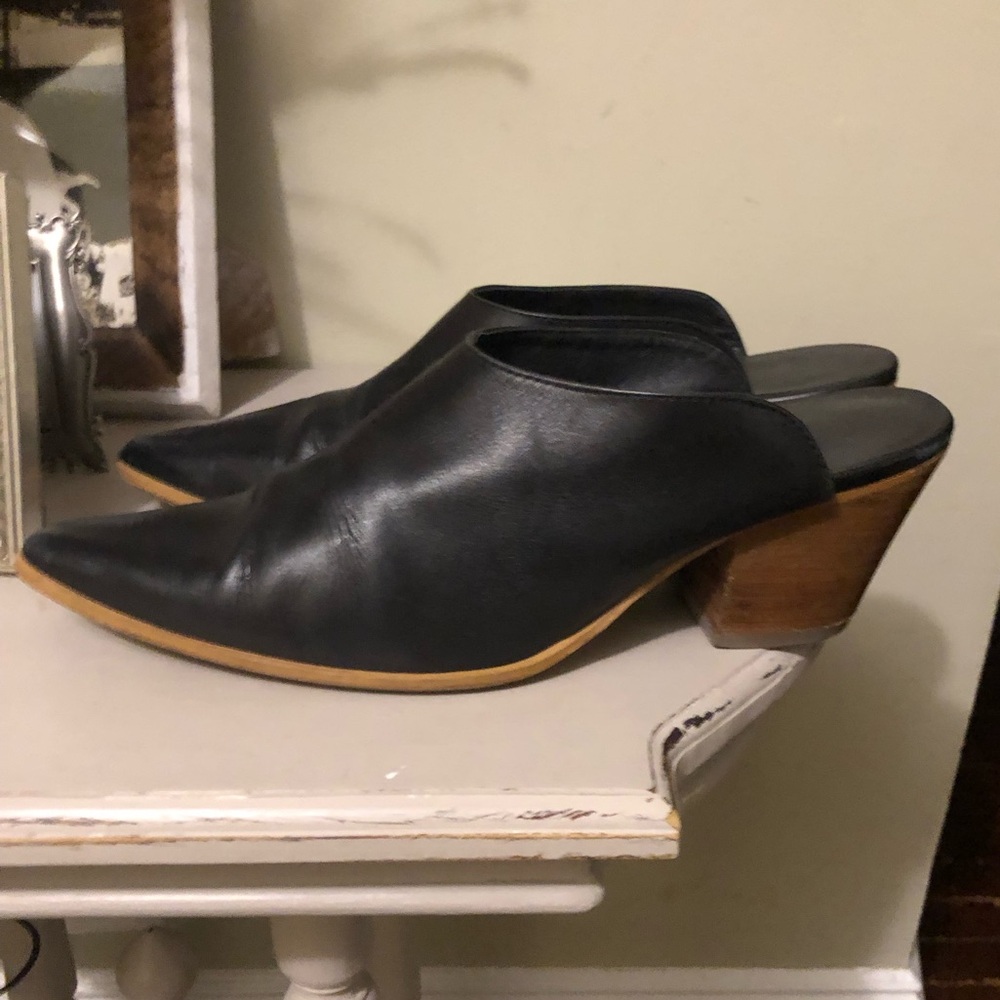 E8 by Miista Leather Mules Slides 41/9.5 - Picture 3 of 7